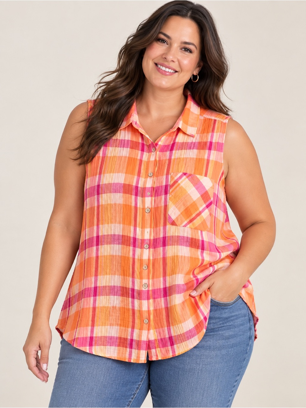 🎉5 for $45🎉 NWT Time and tru top blouse shirt size XXXL/22